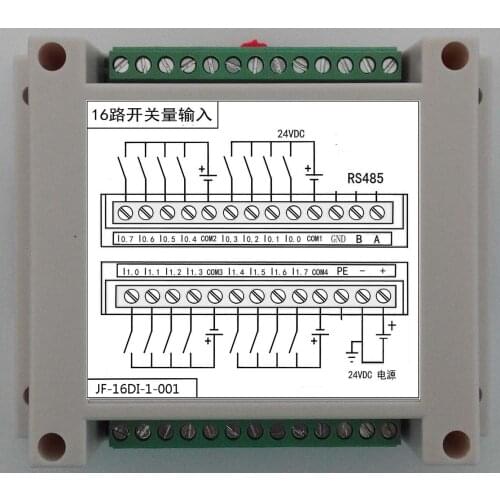 16 Way Switch Input (photoelectric Isolation Isolation 485 MODBUS Protocol)