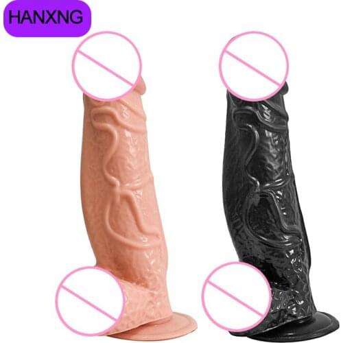 28*6cm Consoladoresfemenino Sexual Toys Dildofor Women Masturbation Tools Anal Plug Strap On Erotic Toys For Couple Big Dildo