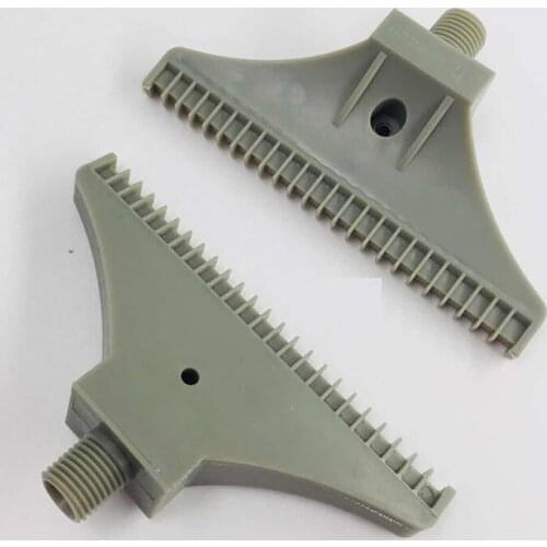 30Pieces)48 orifice Air blowing jet nozzle 110MM Wideth Plastic Air nozzle for compressor windjet air nozzle,washer air nozzle