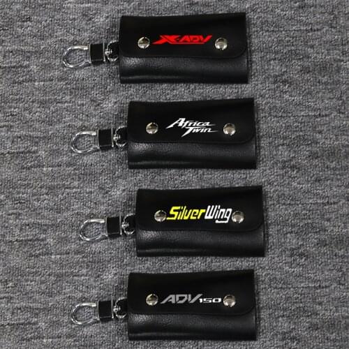 3D Key Holder Chain Collection Keychain For Honda X-ADV 750 ADV150 Silver Wing GT 400 600 CRF 1000L Africa Twin