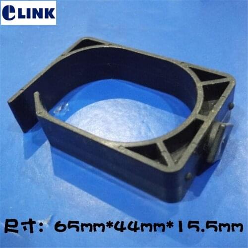 50PCS cable manager ring ABS strength for distribution box cable management for network cabinet black 65*44*15.5mm factory ELINK