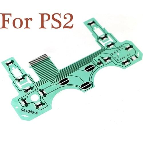50PCS Circuit Board PCB Ribbon for Sony PS2 H SA1Q43-A Controller Conductive Film Keypad Flex Cable For PS2 SA1Q42A