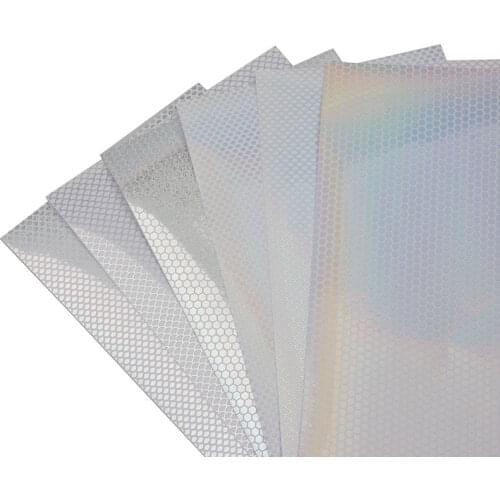 6pcs Fishing Lures Stickers 20*10cm Holographic Adhesive Film Flash Artificial Fish scale skin Fly Tying Fishing Jig Accessory