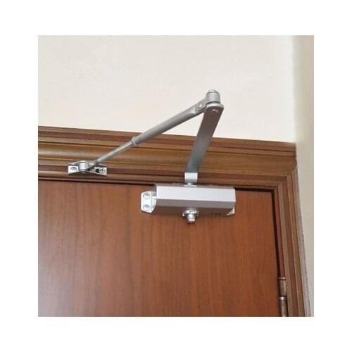 Automatic Door Closers Security System Adjustable Closing/Latching Speed Aluminium For Left And Right Hand Doors 25-45 Kg 900M