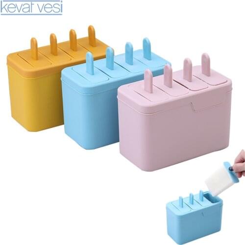 Ice Cream Mold with Lid Silicone Ice Cream Tube with Stickhandmade Ice Cream Maker for Household Use Milk Fruit Ice Mould