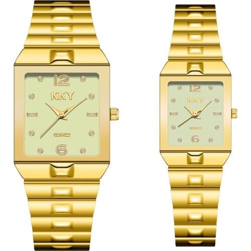 Женские золотые часы KKY China At AliExpress