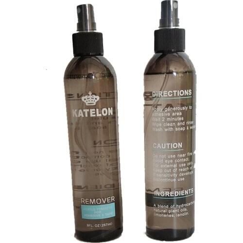 9 Oz 267ml Katelon Remover For Double Side Hair Tape adhesive glue Lace Wig Glue