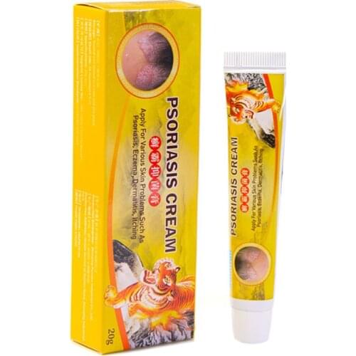 20ml Herbal Psoriasis Cream Bacteriostasis Eczema Dermatitis Itching Treatment Anti-Inflammatory Pruritus Antipruritic Ointment