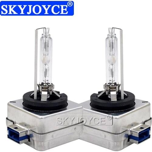 SKYJOYCE 2PCS OEM Quality 66548 D8S 25W HID Lamps 4300K 5000K 6000K 8000K HID Xenon Bulb For 12V D8S Car Headlight Ballast Kit