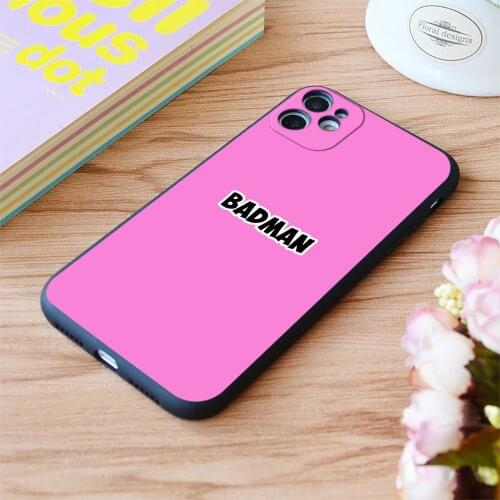 For iPhone Vegeta Badman Print Soft Matt Apple iPhone Case 6 7 8 11 12 Plus Pro X XR XS MAX SE