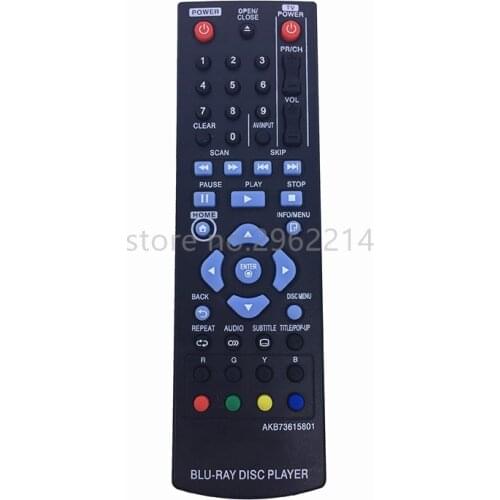 NEW remote control AKB73615801 suitable for LG BLU-RAY DISC RECORDER