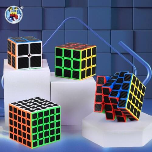 Genuine Sengso Magic Cube 3x3 4x4 5x5 Antistress Speed Magico Cubo Professional Competition Cubes Puzzle Home Games Fidget Toys