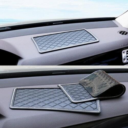 Anti-slip Rhinestone Car Auto Dashboard Mat Keys Cell Phone Coin Holder Pad Universal Car Styling Accessories Interior