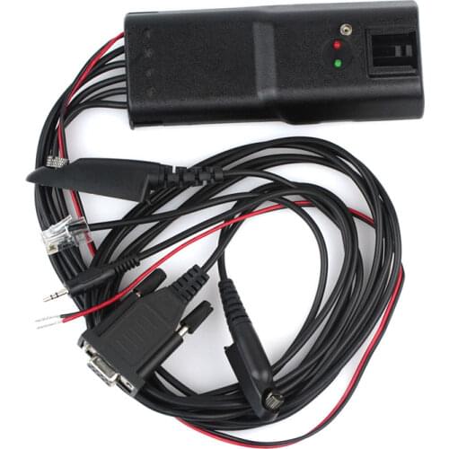 HKN9857 Universal 5in1 5 in 1 Programming Cable For Walkie Talkie Motorola GM300 GP328 Plus GP340 GP3688 GP88 CP140 CP150 Radio