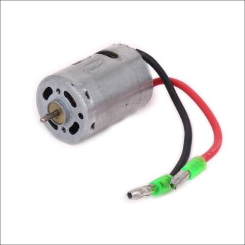 380 Brushed Motor With Wires And Bullet Connector For Rc Model Car Boat 1/16 1/18 Hsp Traxxas Arrma Himoto Rpm24500 7.2V-8.4V