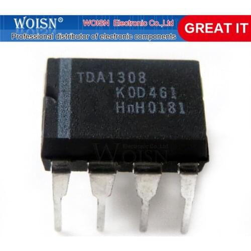5pcs/lot TDA1308 TDA 1308 DIP-8 new original In Stock