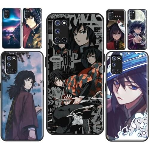 Tomioka Giyuu Demon Slayer For OPPO A5 A9 2020 A31 A53 F5 A15 A52 A72 A1K A5S A91 Reno 2 Z Find X3 Pro Cover Shell