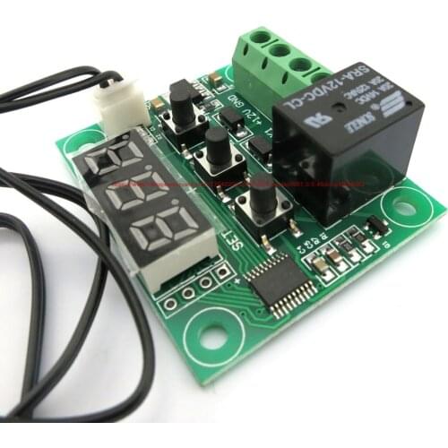 W1209 Digital temperature controller, temperature control switch sensor, 12V high precision tempera