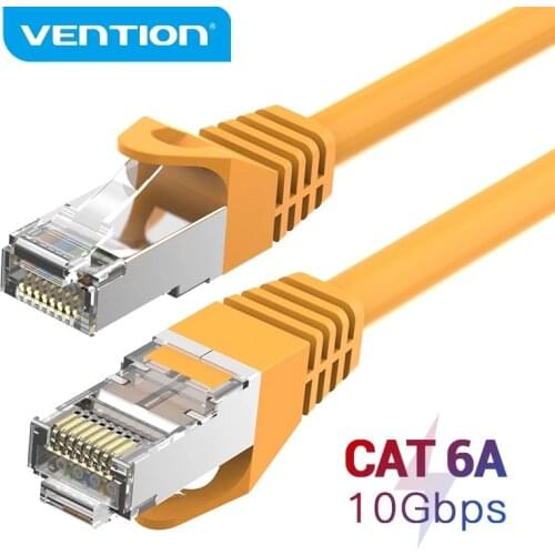 Vention CAT6A Ethernet Cable SSTP RJ45 Lan Network Cable 10 Gigabit High Speed 500MHz Cat6 a Patch Cord for Modem Router Cable
