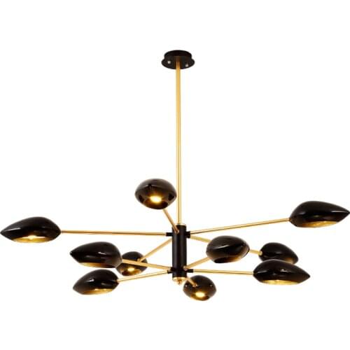 Dining room Lamps Modern chandelier lighting Lustre metal Lamparas Led candle ceiling Home Lighting Restaurant Bar cafe light