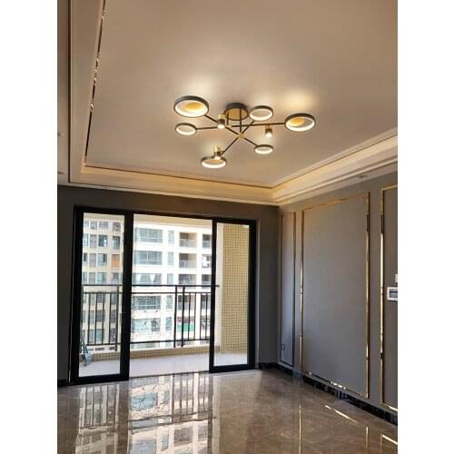 Nordic living room chandelier modern minimalist atmosphere dining room lighting minimalist living room lamp young luxury lamps