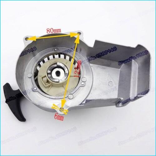 Mini Dirt Bike Aluminum Pull Starter For Pocket Bike 47cc 49cc 2 Stroke Quad ATV mini motor mini dirt bike