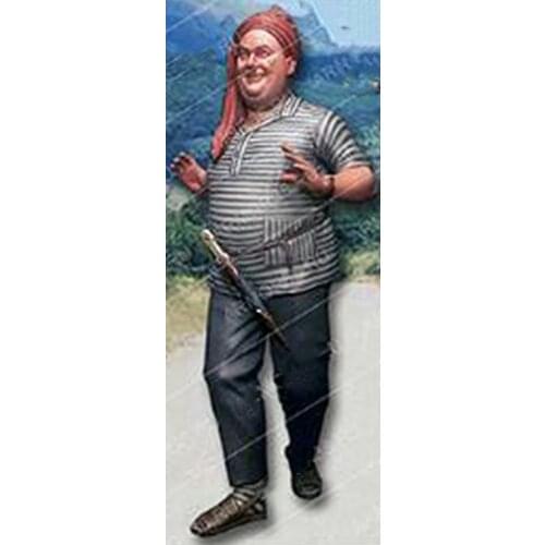 1/24 75mm Soviet movie actor 75mm toy Resin Model Miniature resin figure Unassembly Unpainted