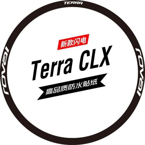 The new ROVAL terra CLX wheel set stickers road car stickers carbon knife ring wheels custom Sagan Lightning