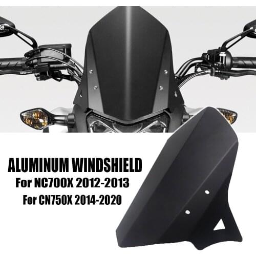 For HONDA NC 700X 2012-2013 NC 750X 2014-2019 2020 NC700X NC750X Motorcycle Windscreen Windshield Front Guide Plate Protector