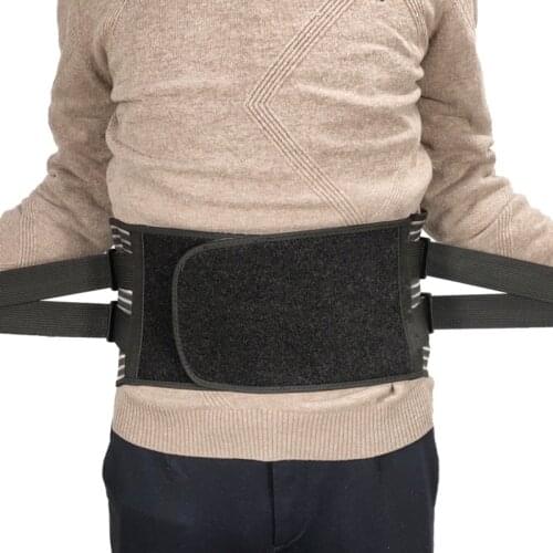 Adjustable Waist Trainer Men Women Outdoor Sports Lower Back Brace Spine Support Belt Orthopedic Breathable Lumbar Corset