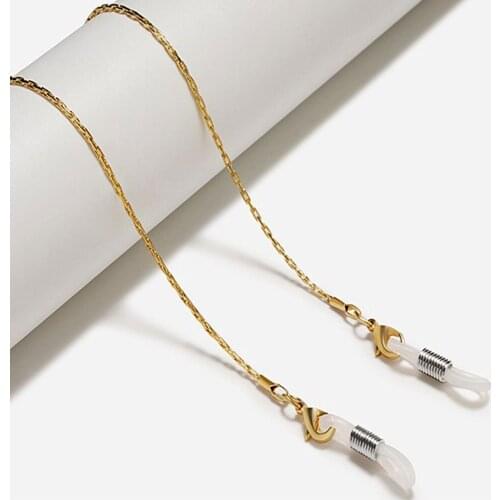 Sunglasses Lanyard Strap Necklace Metal Eyeglasses Rope Glasses Chain Cord Reading Glasses Strap