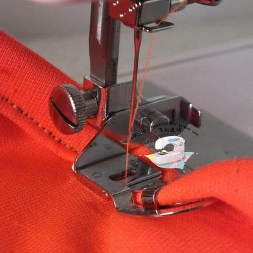 For SINGER brother JANOME household sewing machine folding presser foot edging device pull cylinder feet binder sewing