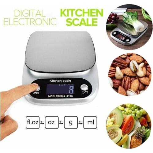 3/5/10kg Household Kitchen Scale Electronic Food Scales Diet Scales Measuring Tool LCD Digital Electronic Weighing Scale