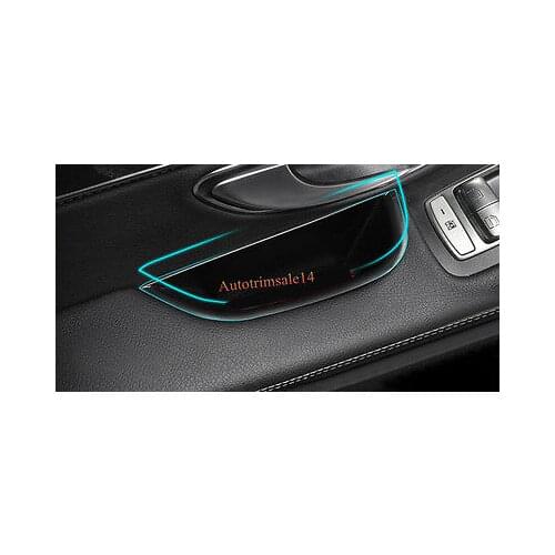 ABS Interior Front Door Armrest Storage Box for Mercedes-Benz C-Class 14-15 W205