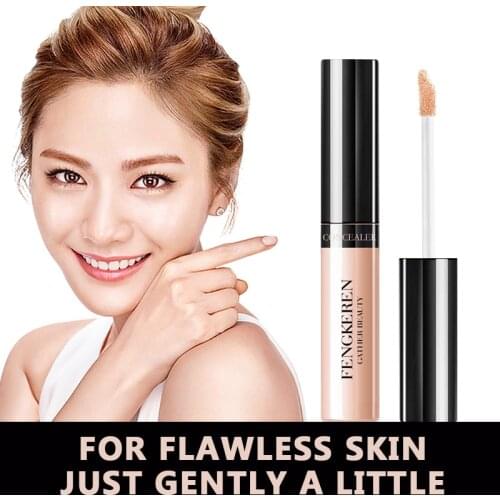 Liquid Concealer Cover Dark Circles Pores Moisturizing Whitening Foundation Waterproof Oil Control Lasting Concealer TSLM1