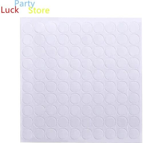 100Points Balloons Glue Dot Attachment Balloons Adhesives Sticker Wedding Birthday Party Decorations Kids DIY Balloon Wall Decor