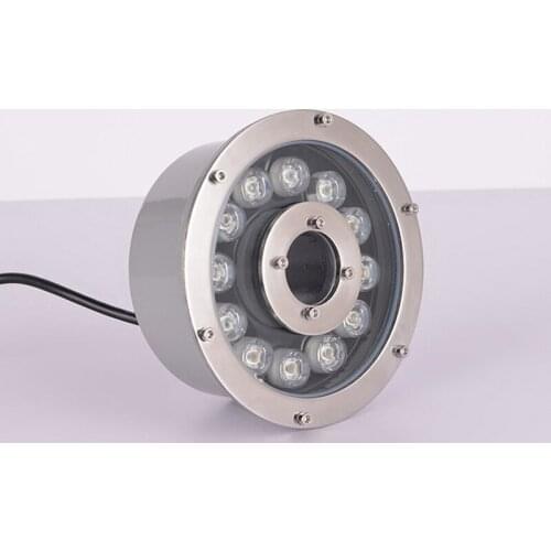 4pcs/lot 6W 9W 12W 18W IP68 RGB LED Underwater Light 12-24V Outdoor Swimming Pool Fountain Under Water Spot Lamp Landscape Light