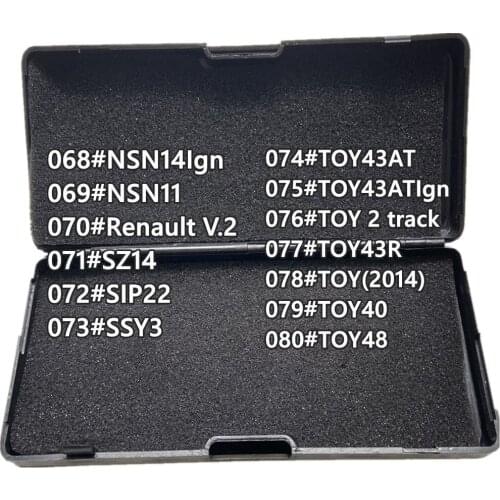 68-80 LiShi 2 In 1 Tool NSN14 Ignition NSN11 SZ14 SIP22 SSY3 TOY43AT TOY2Track TOY43R TOY(2014) TOY40 TOY48 Auto Locksmith Tools