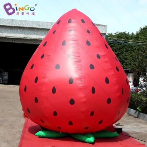 GREAT HANDMADE 3mh inflatable strawberries air filled personalized fruit strawberry advert promotional display toy balloon