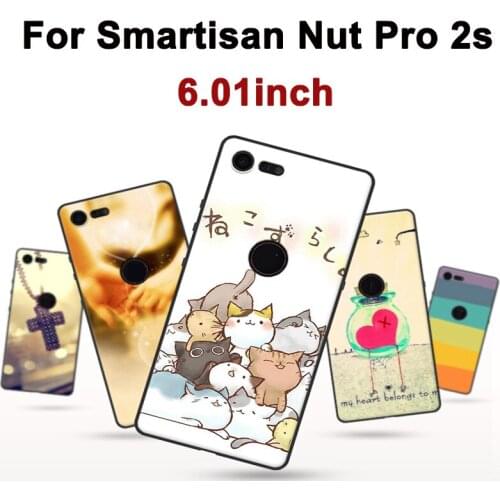 For Smartisan Nut Pro 2s 2018 Case cute cartoon soft phone Case 2018 For Smartisan Nut Pro2s Cover Protection Shell OE106 coque