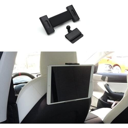 For Tesla Model 3/Y 2019-2021 Car Back Seat IPAD Mobile Phone Holder Mount Phone Holder Cradle Stable