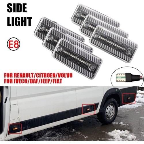 Side Mirror Indicator For Fiat Ducato Citroen Relay Peugeot Boxer Renault Volvo FE FL Man Iveco Daily DAF Jeep Cherokee