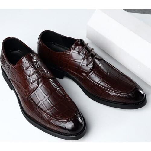 Dress Shoes Men Shoes for Offical Business Casual Shoes Gentleman Formal Shoes for Wedding Party
