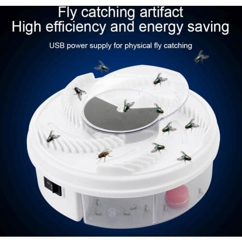 USB Electric Fly Catcher Automatic Catcher Pest Device Insect Pest Reject Control Catcher Fly Trap Mosquito Flying Fly Killer