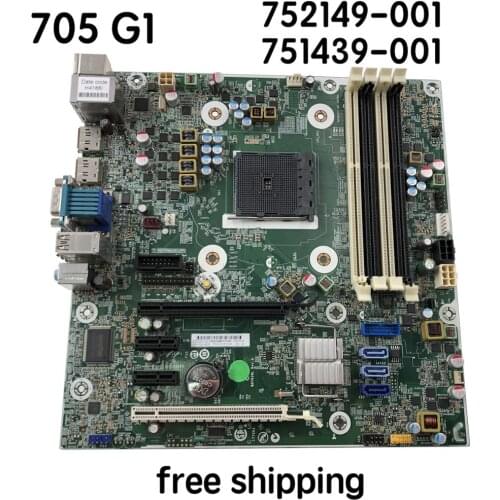 751439-001 For HP 705 G1 MT Desktop Motherboard 752149-001 752149-501 752149-601 Mainboard 100%tested fully work