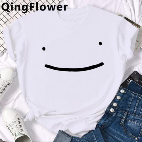 Dream Smp t-shirt men print japanese kawaii top tees white t shirt
