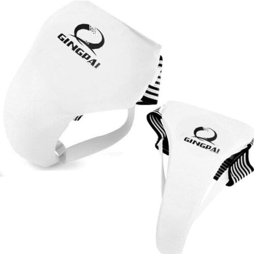 2020 New Taekwondo Groin Guard Protector for Men and Women Children Crotch Protector Kicking Boxing Karate High Quality support
