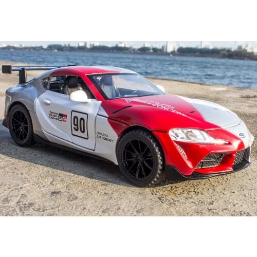 Gifts For Children Supercar TOYOTA GR Supra GT4 Racing High Simulation Exquisite Diecasts & Toy Vehicles 1:32 Alloy Car Model