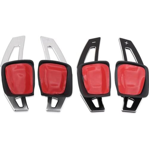 Car paddle for Volkswagen VW Golf 7 MK7 POLO MK6 steering wheel extension shifter shift aluminum alloy the rudder DSG gear shift