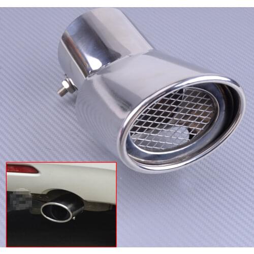 Rear Exhaust Muffler End Tip Pipe Stainless Steel Chrome Fit for Toyota Sienna 2011 2012 2013 2014 2015 2016 2017 2018